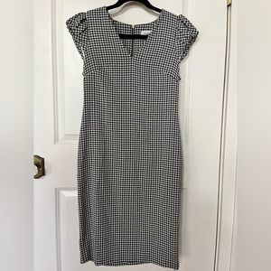 Calvin Klein checkered dress
